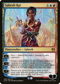 Saheeli Rai MtG Kaladesh 186/264 Moderately Played - Image 1