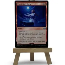 2025 MTG Final Fantasy Opera Love Song U 0147 FFVI Instant Uncommon Red Spell - Image 1