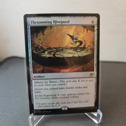 MTG Thrumming Hivepool 247 Foil Rare Edge of Eternities EOE - Image 1