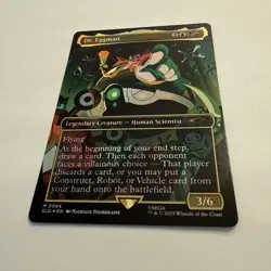 Dr. Eggman FOIL Borderless 2084 Sonic Secret Lair Drop SLD MTG Mythic Unplayed - Image 4