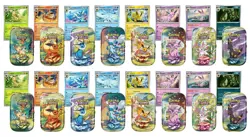 Pokemon TCG Prismatic Evolutions (2Pack) 8 Mini Tins with Display!! *PRESALE* - Image 1