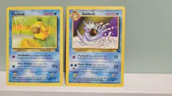 Pokemon TCG Psyduck & Golduck Fossil Edition Unilimited Regular LP - Image 1
