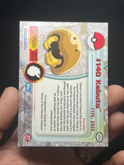 2000 Topps Pokemon TV Animation Edition Series 3 Kabuto #140 - Image 3