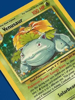 Venusaur 015/102 Base Set Holo Pokemon TCG - Image 2