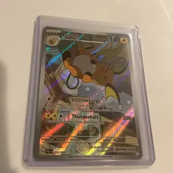 RAICHU 2023 POKEMON PALDEA EVOLVED ILLUSTRATION RARE 211/193 - Image 1