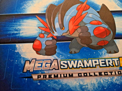 Pokemon Special Edition Mega SWAMPERT EX Premium Collection Elite Play Mat Clean - Image 2