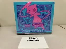 Pokemon Fusion Strike Pokemon Center Elite Trainer Box Factory Sealed 820650809941 - Image 1