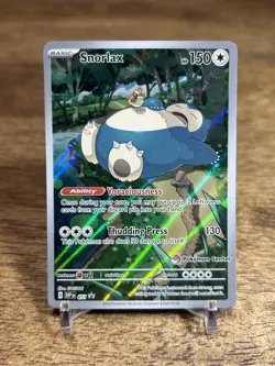 Pokemon Snorlax 051 Scarlet & Violet 151 Pokemon Center ETB Exclusive Promo NM - Image 1