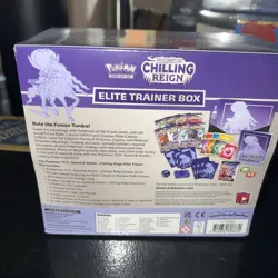 2021 Pokemon TCG Sword & Shield Chilling Reign Elite Trainer Box ETB Sealed New 820650808630 - Image 3