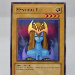 Yugioh Mystical Elf LOB-062 Super Rare - Image 3