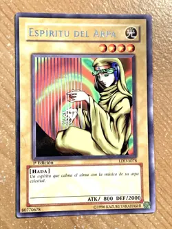 yugioh 2002 Espiritu Del Arpa LDD-S078 1st Edition Rare Lightly Played Spanish - Image 1