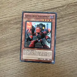 Yugioh - Genex Ally Volcannon Super Rare HA04-EN004 MP - Image 1