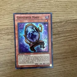 Yugioh Ghostrick Mary LVAL-EN022 Super Rare NM 1ST EDITION - Image 1