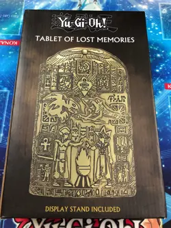 YuGiOh Tablet Of Lost Memories Ingot Replica Official Konami Collectible (NEW) - Image 1