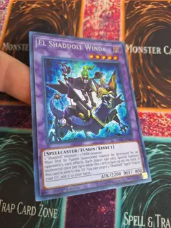 Yugioh El Shaddoll Winda SHVA-EN049 Secret Rare 1st Edition Near Mint - Image 2