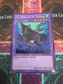 Yugioh Sea Monster of Theseus MP17-EN231 Secret Rare 1st Edition Near Mint - Image 1