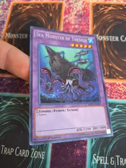 Yugioh Sea Monster of Theseus MP17-EN231 Secret Rare 1st Edition Near Mint - Image 2