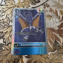 Digimon Card Game KausGammamon BT9-023 (BT15 Double Pack Promo) Alt Art Sealed - Image 1