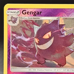 Gengar Reverse Holo 70/214 Unbroken Bonds Pokemon Card - Image 3