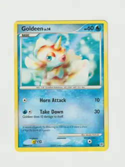 Goldeen Pokemon TCG Diamond and Pearl Set Card 84/130 - Image 1