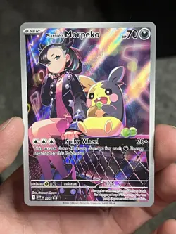 Marnie's Morpeko Full Art - SVP 206 - Black Star Promo - TCG Pokemon Card - Image 1