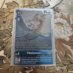 Digimon Card Game Plesiomon (Event Pack 6) Draconic Roar (EX03) Promo Alt Art - Image 1