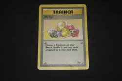 Mr. Fuji 58/62 TRAINER Fossil Set Pokemon TCG 1st Edition Card - Image 1