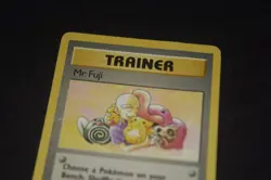 Mr. Fuji 58/62 TRAINER Fossil Set Pokemon TCG 1st Edition Card - Image 2