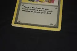 Mr. Fuji 58/62 TRAINER Fossil Set Pokemon TCG 1st Edition Card - Image 3