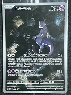 Pokemon TCG Mewtwo 052 Scarlet & Violet 151 Black Star Promo Card SEALED - Image 1