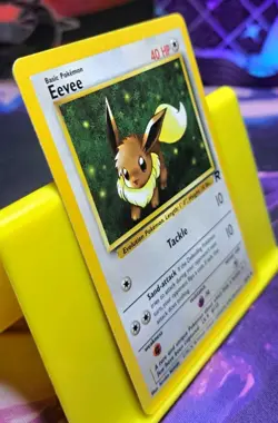 Eevee Team Rocket Unlimited 55/82 Wizards Pokemon TCG Common WOTC Card Vtg - Image 2