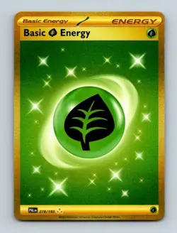 Pokemon TCG Basic Leaf Energy Gold Card 278/193 Paldea Evolved MINT F/S - Image 1