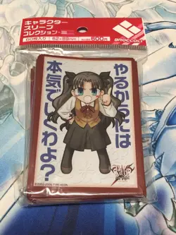Fate FGO Rin Tohsaka Mini Sleeve Trading Card Used Condition Character - Image 1