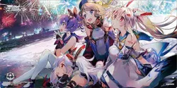 Azur Lane Shaburin Z23 Ayanami Rafi Custom Playmat Trading Card Sleeve - Image 1
