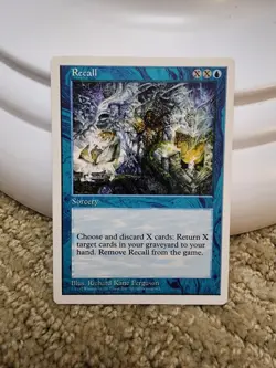 Recall x1 Fifth Edition #115 NM 1997 MTG - Image 1