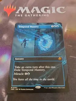 Mtg. Temporal Mastery. Borderless. Innistrad Remastered. Pack Fresh - Image 1