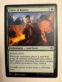 Curse of Bounty #178 (NM) Starter Commander SCD Magic MTG - Image 1