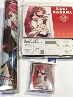 IDOLMASTER 1st Season Hanami Saki Sleeve Set Trading Card MTG Playmat - Image 1