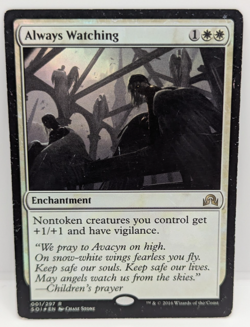 MTG Always Watching Shadows over Innistrad Foil LP - Image 1