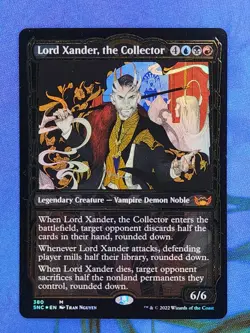1x GILDED FOIL Lord Xander, the Collector, NM, SNC, Magic: the Gathering, MtG - Image 1