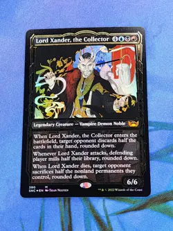 1x GILDED FOIL Lord Xander, the Collector, NM, SNC, Magic: the Gathering, MtG - Image 4