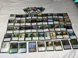 MTG - XL Elf / Elven Themed Magic The Gathering Card Lot+ Adjacent /Bonuses ! - Image 1