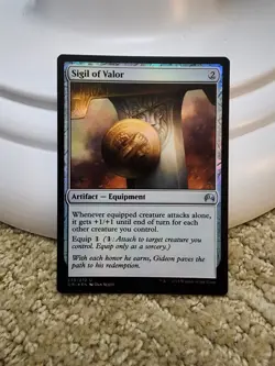 Sigil of Valor x1 Foil 2015 NM MTG - Image 1