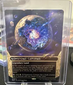 MtG EoS Gemstone Caverns #16 Borderless Non-Foil - Image 1
