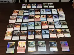 MTG Elements / Elemental Themed Magic The Gathering Card Lot+ Bonuses - Image 1