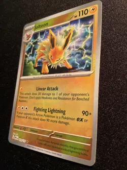 Pokemon TCG - Jolteon (Poke Ball Pattern) 029/131 Prismatic Evolutions NM - Image 3