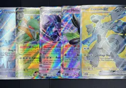Pokemon SV Black Bolt ex IR & Full Art Promo Lot x7 Pack Fresh - NM - Image 3