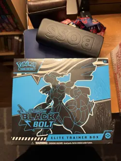 Pokemon TCG S&V Black Bolt & White Flare Sealed Elite Trainer Box ETB Set of 2 - Image 1