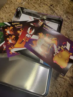 Pokemon TCG Sword & Shield Collector's Treasure Chest Empty Tin Lunch Box - Image 3