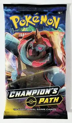 1x CHAMPION'S PATH Booster Pack (1 PACK) Pokemon SWSH TCG - BRAND NEW SEALED - Image 3